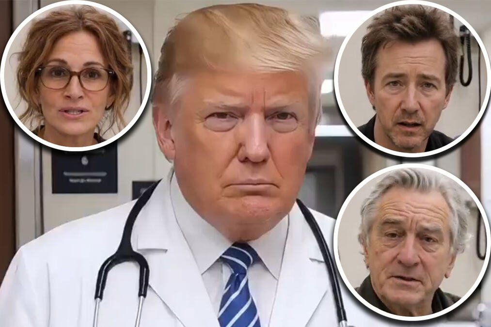"DOKTOR" TRAMP LEČI POLITIČKE NEISTOMIŠLJENIKE OD "TRAMPOVOG POREMEĆAJA" Američki predsednik podelio bizarni snimak, glumica poručila: On je bolestan (VIDEO)