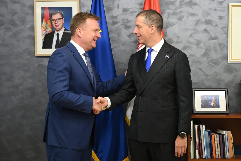 Đurić sa Sorensenom: Beograd jasno posvećen dijalogu sa Prištinom