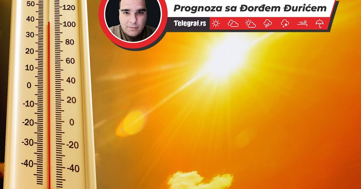 Evo kada se očekuje preko 35 stepeni: U Srbiju od ovog datuma stiže novi TOPLOTNI TALAS
