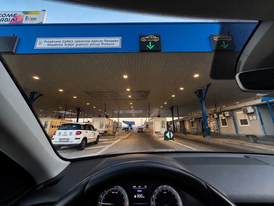 Na izlazu iz Srbije duža čekanja putničkih vozila: Gradina tokom večeri najopterećeniji granični prelaz