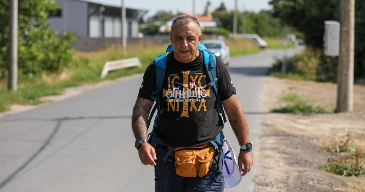 Slavko kreće u ekstremni podvig za malu Danicu: Hodaće 24h BEZ PAUZE! Koliko para, toliko kilometara