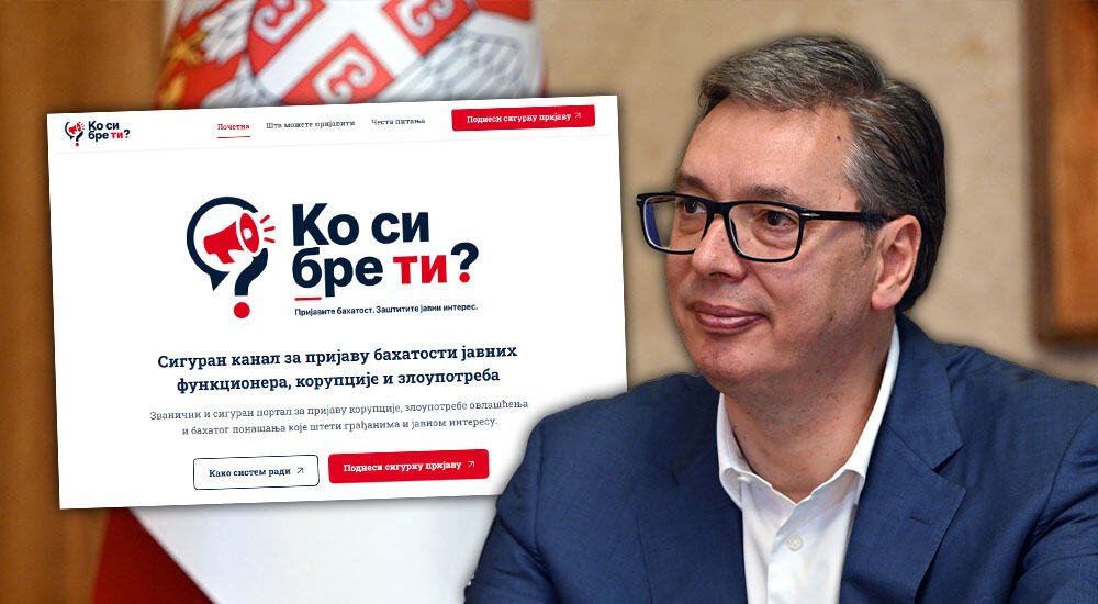 UŽIVO VUČIĆ SE OBRAĆA GRAĐANIMA! Predsednik govori o platformi "Ko si, bre, ti?" i prvim prijavama