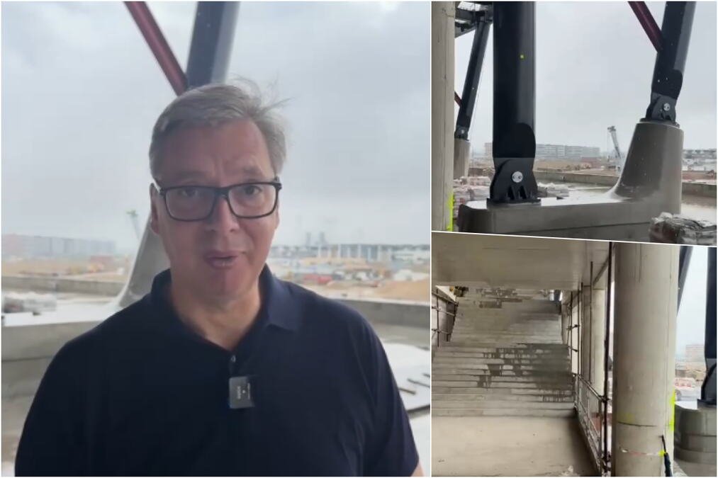 "VIDIM SVETLO NA KRAJU TUNELA!" Oglasio se predsednik Vučić sa Ekspo gradilišta: Ogromnim radom i trudom savladaćemo sve prepreke (VIDEO)