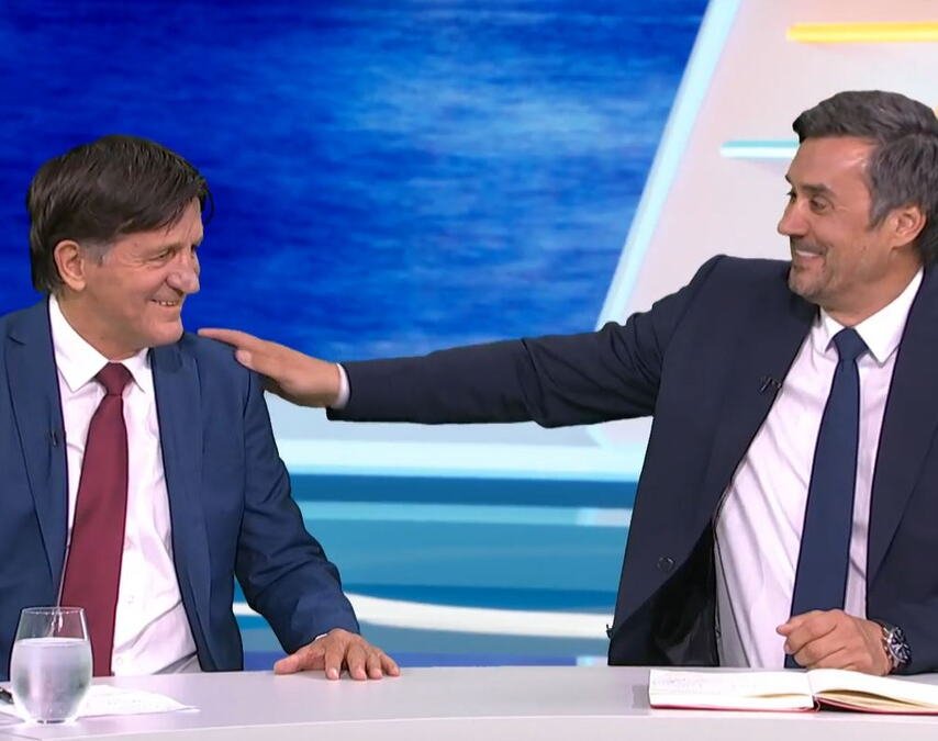 "STRIKO, STRIKO, JA SE SLIKO"! Rade Bogdanović briljira: Infantinu je sve krenulo naopako kada se slikao sa predsednikom Fudbalskog saveza Bosne i Hercegovine