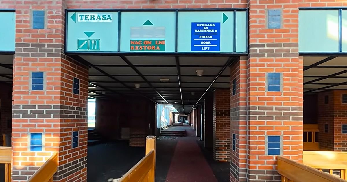 Ovako izgleda čuveni hotel iz poslednjih godina Jugoslavije: Nekada pun gostiju, a sada sablasno prazan