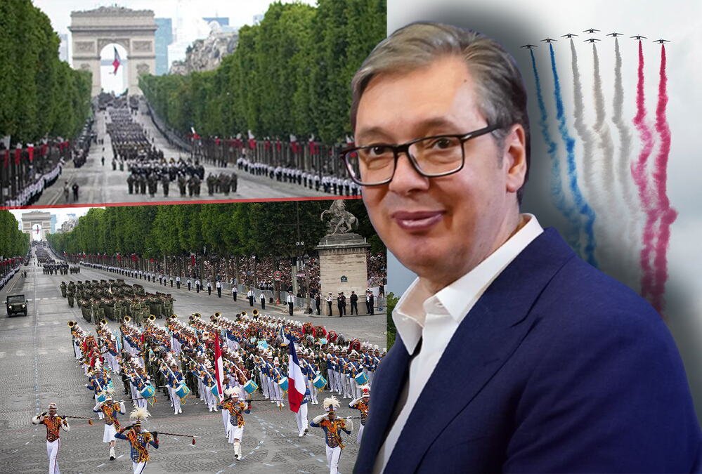 VUČIĆ NA VOJNOJ PARADI U PARIZU Prvi predsednik Srbije na proslavi nacionalnog praznika Francuske! Spektakl na Šanzelizeu, evo šta će sve danas moći da se vidi