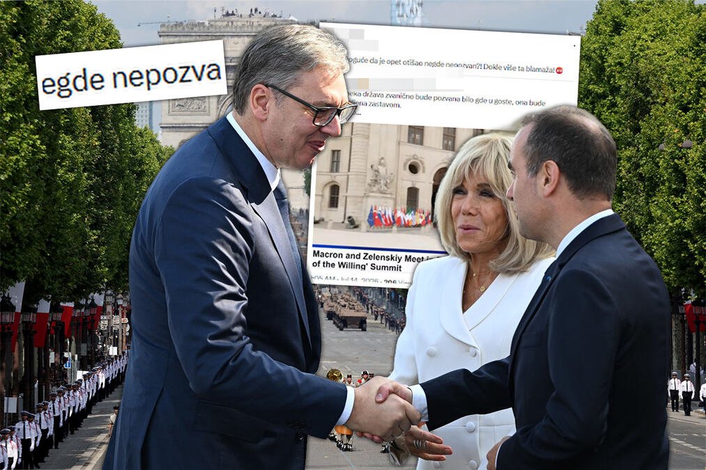 VUČIĆ U PARIZ OTIŠAO NEPOZVAN?! Pa se baš slučajno našla jedna stolica u prvom redu za njega! Blokaderi opet ispali glupi dok narod na TV-u gleda prenos uživo