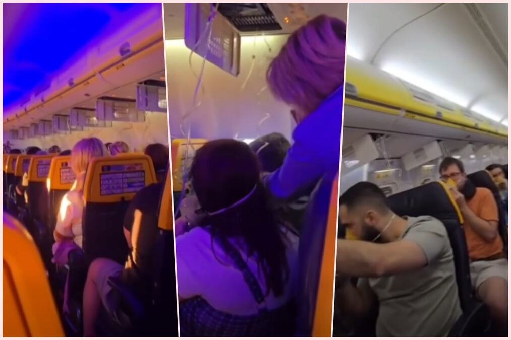 Pojavio se novi snimak spasavanja Srbina koji je umalo ispao iz aviona: Putnici ga drže kraj polomljenog prozora - ovako se sve izdešavalo VIDEO