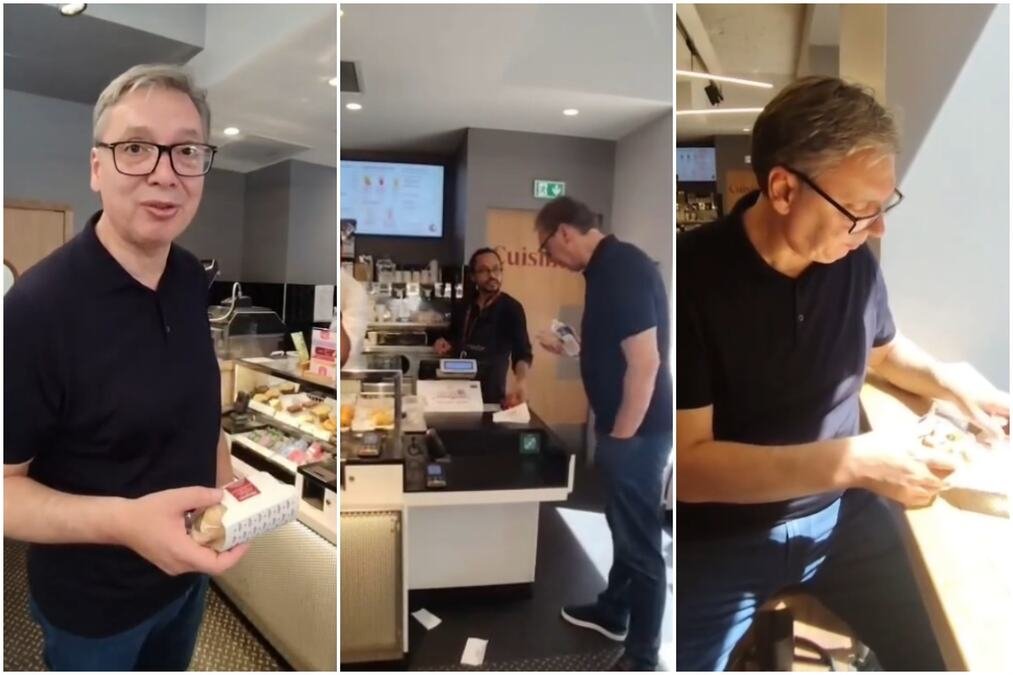 "POČEO SAM DA IZIGRAVAM TURISTE" Vučić podelio snimak iz Pariza - pratio svečanost iz prvog reda, pa otišao na ručak: Dobro je, ali kod kuće je slađe (VIDEO)