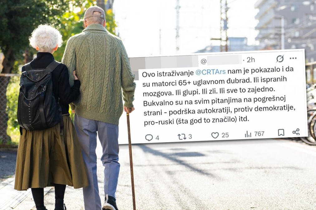 "MATORCI 65+ SU UGLAVNOM ĐUBRAD" Gnusno i jezivo - blokaderi opet vređaju penzionere! Napadi na bake i deke postao im je manir
