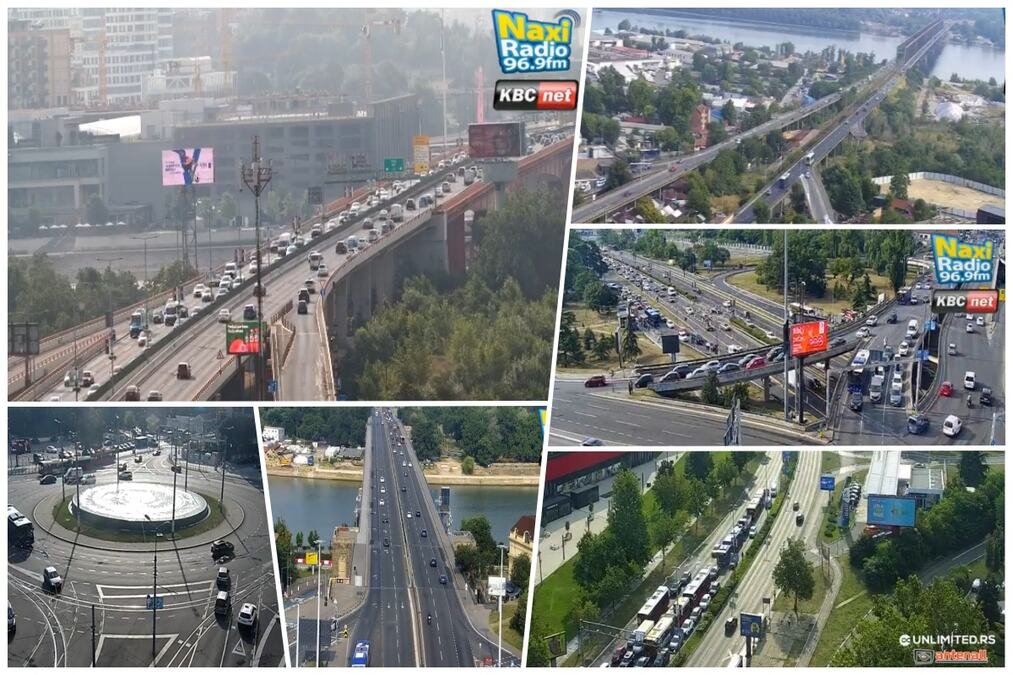 GUŽVE NA NEKOLIKO BEOGRADSKIH SAOBRAĆAJNICA: Jutarnji špic u prestonici polako jenjava, ali stvara se novi problem AMSS uputio apel vozačima (FOTO)