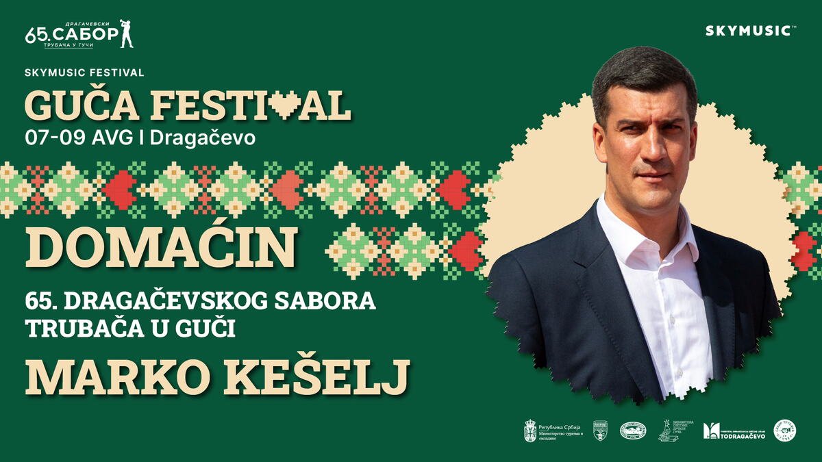 Košarkaški šampion na čelu sabora: Marko Kešelj je domaćin ovogodišnjeg Sabora trubača u Guči Sprema se još jedno nezaboravno leto u Dragačevu
