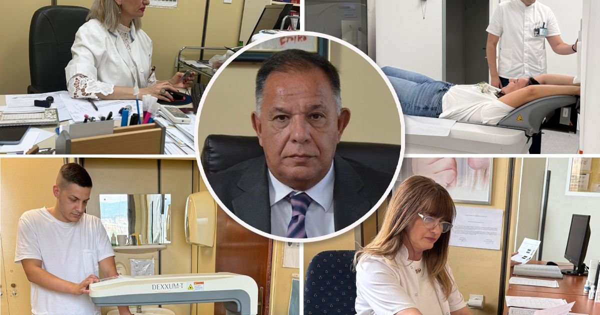 Jerkan: U Domu zdravlja Niš za četiri godine obavljeno oko 10.000 pregleda na denzitometru